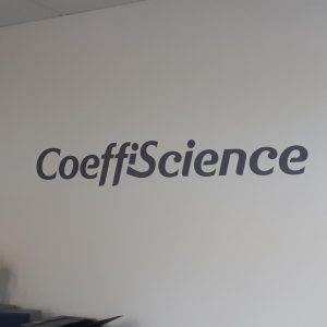 Impression de logo sur un mur